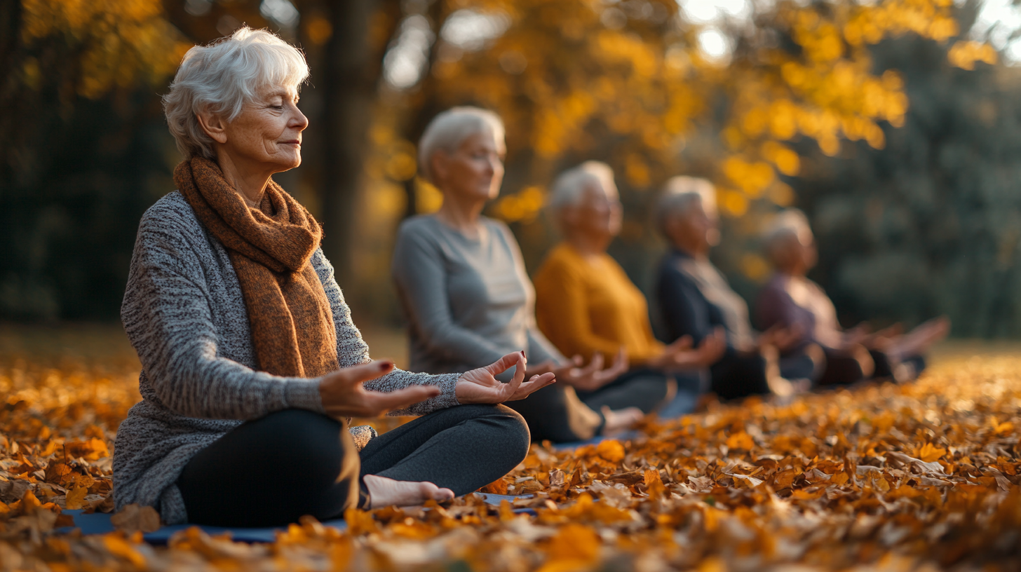 Йога в лісі